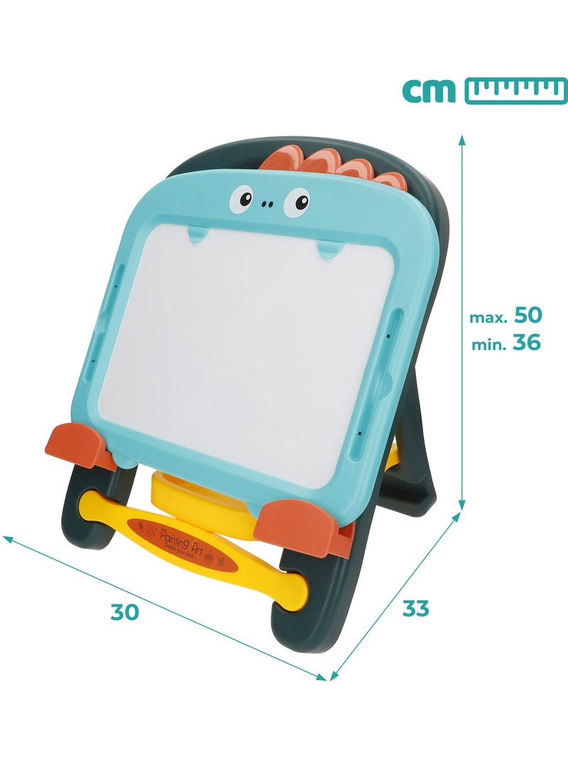 Tableau magnétique 2-en-1 réglable en hauteur avec accessoires good idea N/A - Kiabi