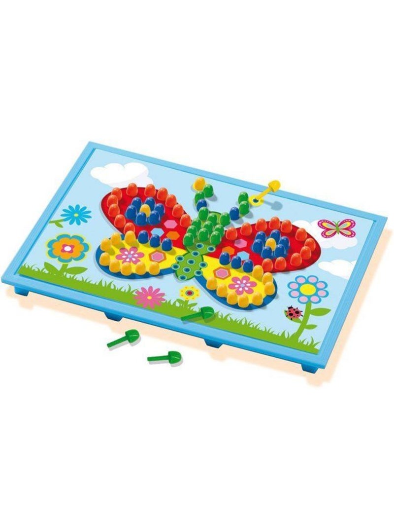 Tableau mosaïque avec cartes Jaune - Kiabi
