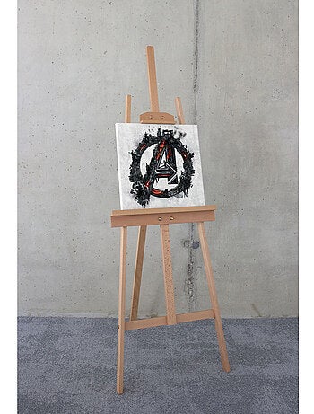 Tableau mural avengers big a logo 40x40 cm