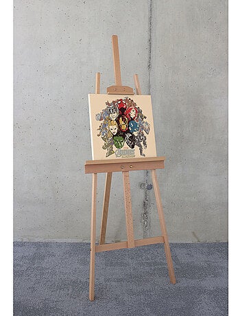 Tableau mural avengers strike back 40x40 cm