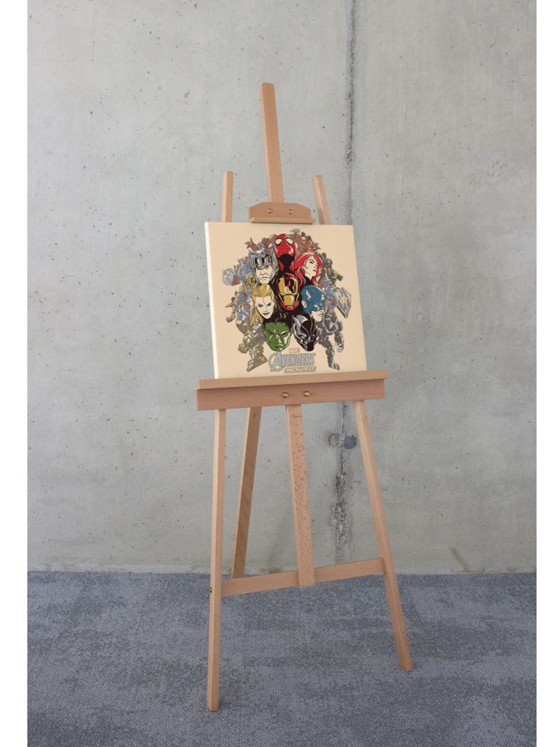 Tableau mural avengers strike back 40x40 cm Multicolore - Kiabi