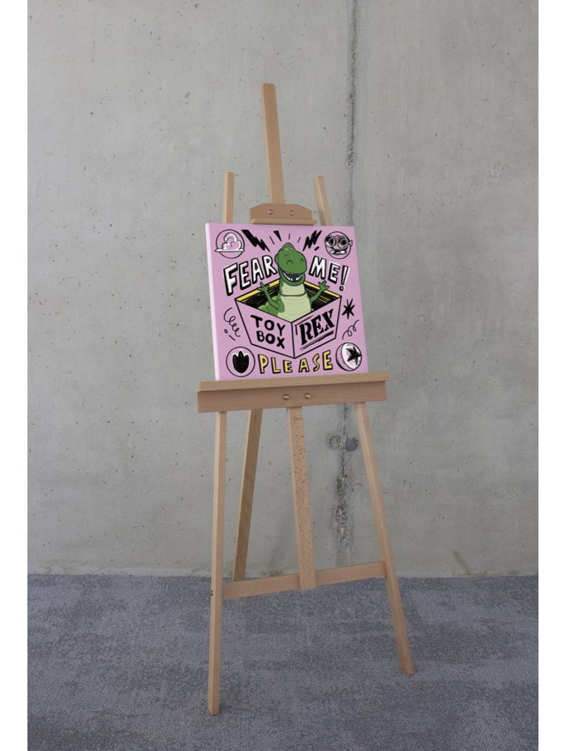 Tableau mural disney and pixar toy story fear me please 40x40 cm Multicolore - Kiabi
