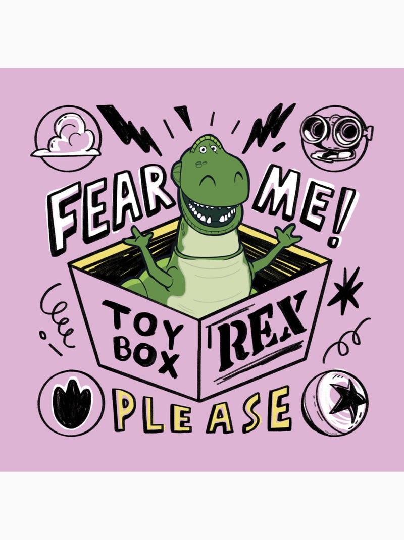 Tableau mural disney and pixar toy story fear me please 40x40 cm Multicolore - Kiabi
