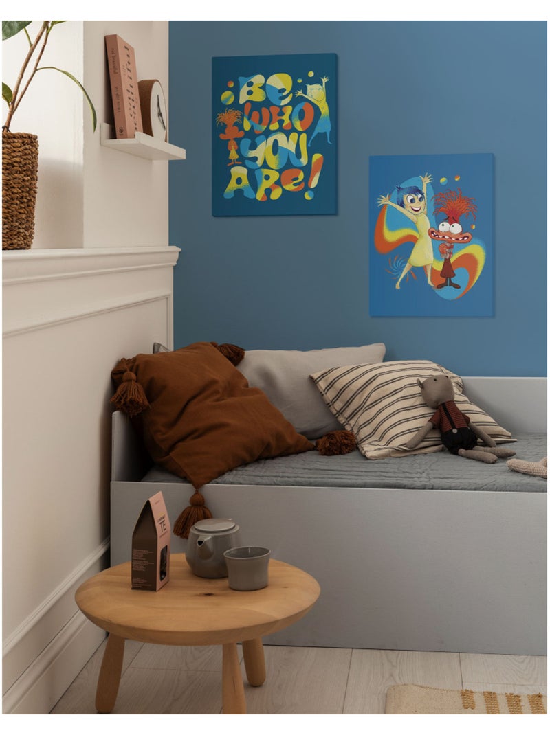 Tableau mural disney and pixar vice versa think positive 40x30 cm Multicolore - Kiabi