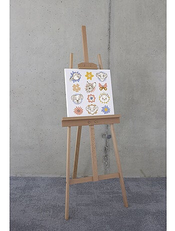 Tableau mural disney classics flowerheads 40x40 cm