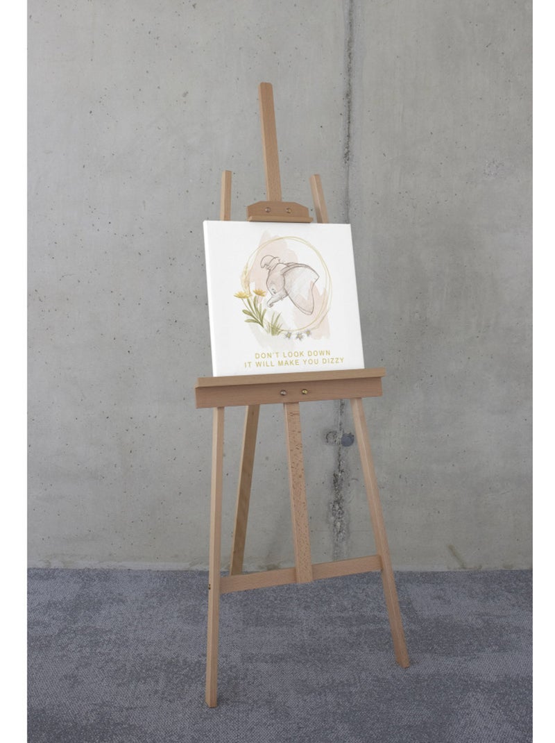 Tableau mural disney dumbo don't look down 40x40 cm Multicolore - Kiabi