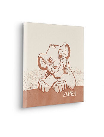 Tableau mural disney le roi lion it´s simba 40x40 cm