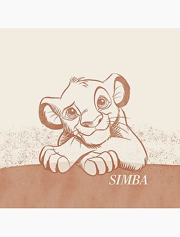 Tableau mural disney le roi lion it´s simba 40x40 cm