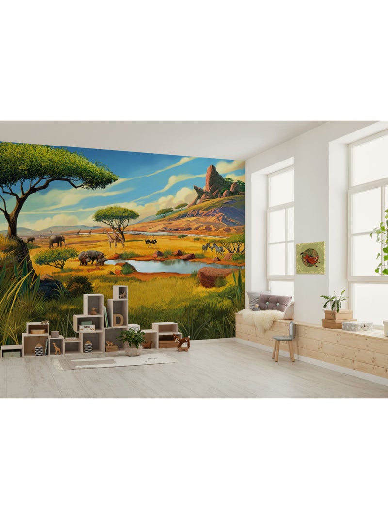 Tableau mural disney le roi lion wild and free since 1994 40x40 cm Multicolore - Kiabi