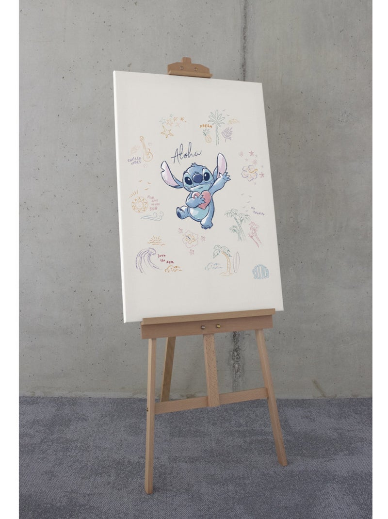 Tableau mural disney lilo and stitch in the sun 90x60 cm Multicolore - Kiabi