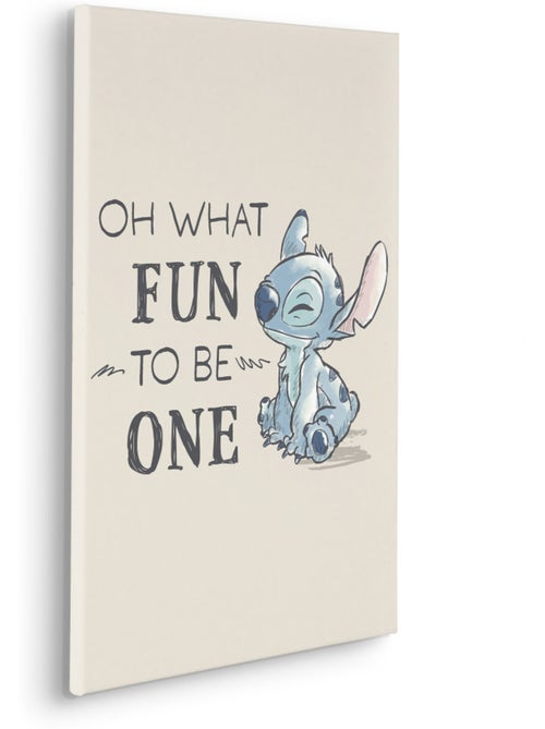 Tableau mural disney lilo and stitch oh what fun 60x40 cm - Kiabi Tableau mural disney lilo and stitch oh what fun 60x40 cm - Kiabi