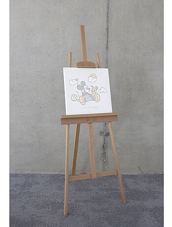 Tableau mural disney mickey mouse let's go outside 40x40 cm