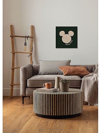 Tableau mural disney mickey mouse stamp 40x40 cm