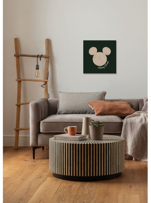 Tableau mural disney mickey mouse stamp 40x40 cm - Kiabi