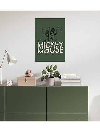 Tableau mural disney mickey mouse wavy 60x40 cm
