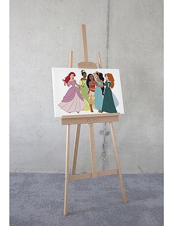 Tableau mural disney princesses together 40x60 cm