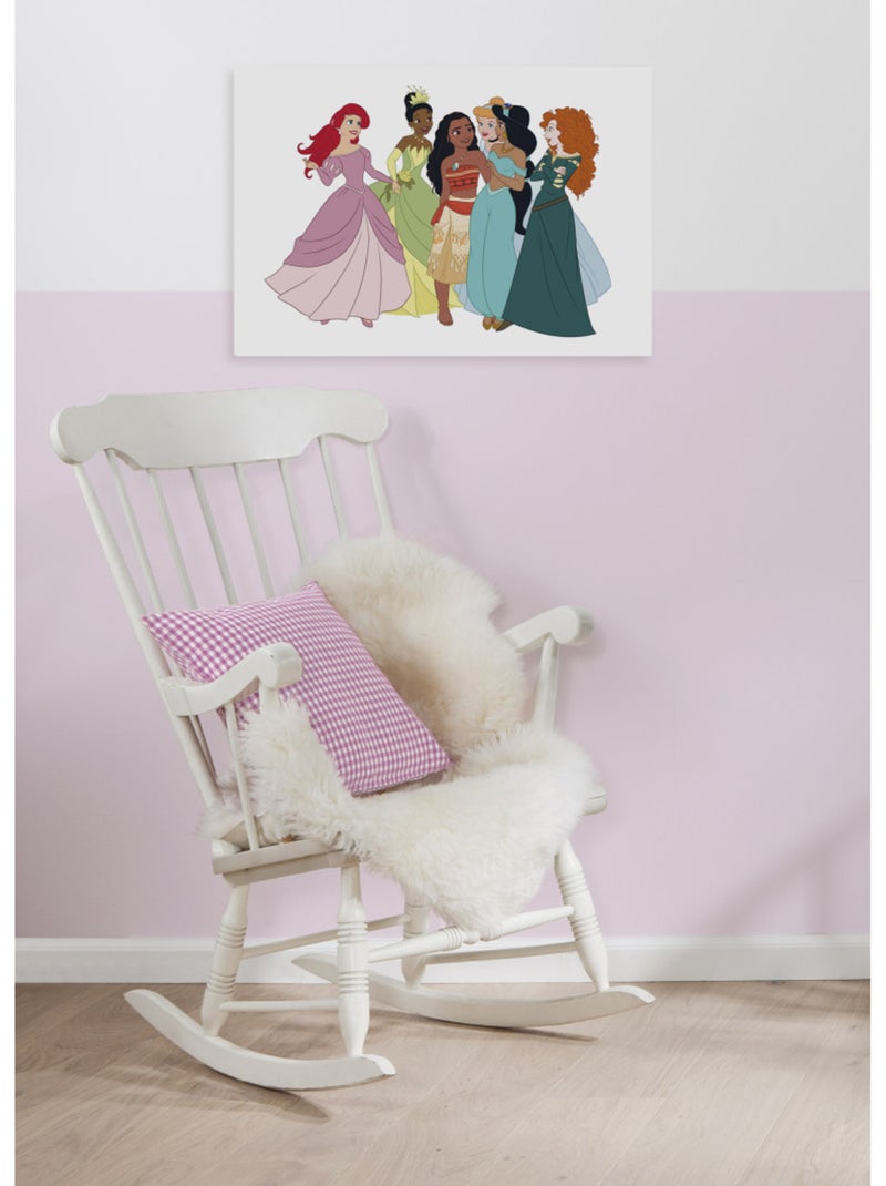 Tableau mural disney princesses together 40x60 cm Multicolore - Kiabi