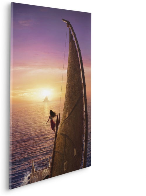 Tableau mural disney vaiana 2 to the horizon 90x60 cm - Kiabi