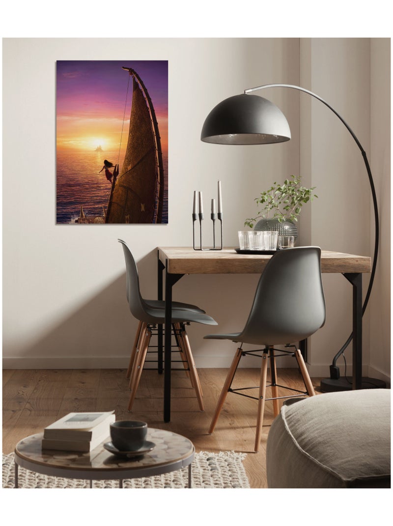 Tableau mural disney vaiana 2 to the horizon 90x60 cm Multicolore - Kiabi