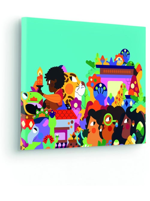Tableau mural encanto colours of columbia 40x30 cm - Kiabi