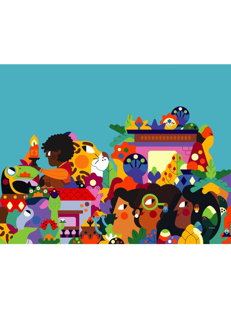 Tableau mural encanto colours of columbia 40x30 cm Multicolore - Kiabi