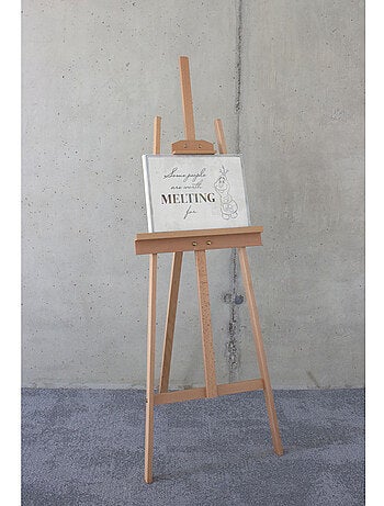 Tableau mural la reine des neiges olaf stay here 40x30 cm