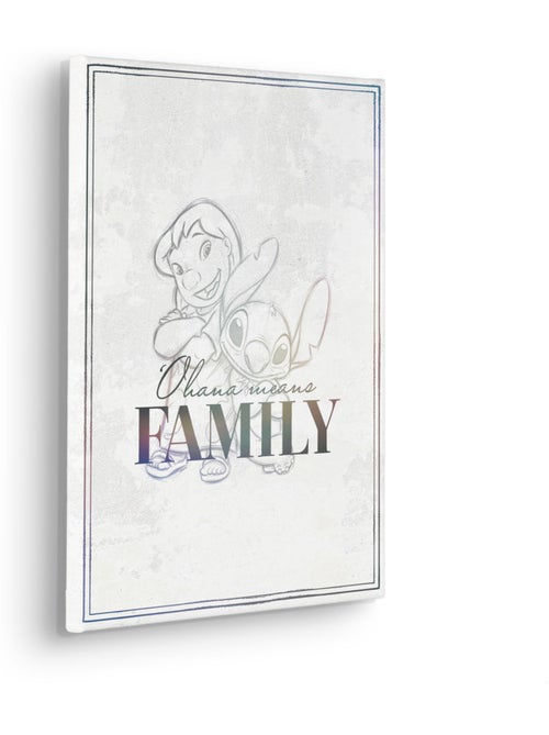 Tableau mural lilo & stitch family goals 40x30 cm - Kiabi Tableau mural lilo & stitch family goals 40x30 cm - Kiabi