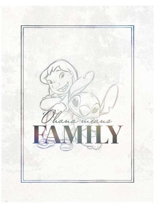 Tableau mural lilo & stitch family goals 40x30 cm - Kiabi Tableau mural lilo & stitch family goals 40x30 cm - Kiabi