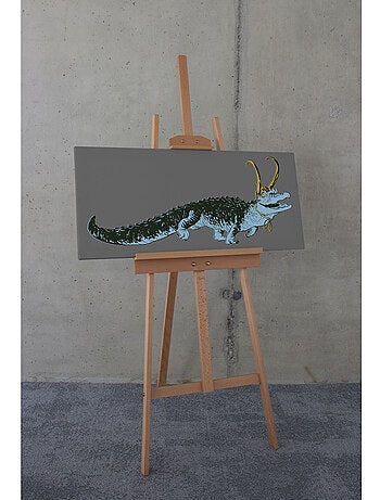 Tableau mural loki alligator variance 40x90 cm