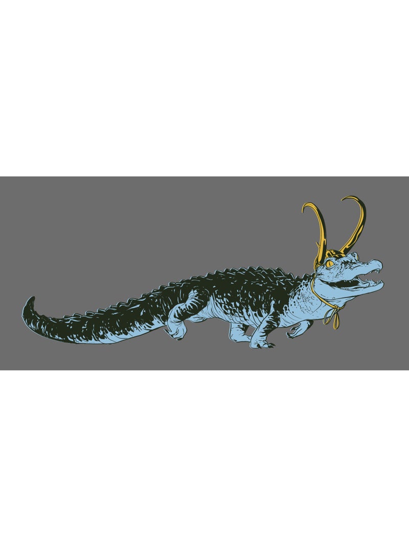 Tableau mural loki alligator variance 40x90 cm Multicolore - Kiabi