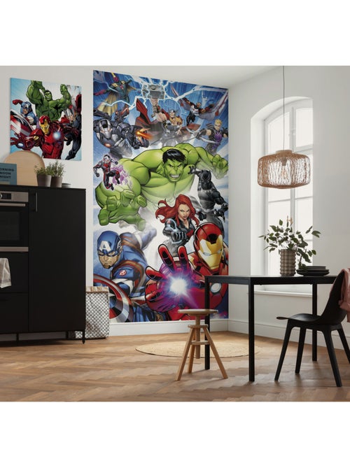 Tableau mural Marvel Avengers Teampower 60x60 cm - Kiabi