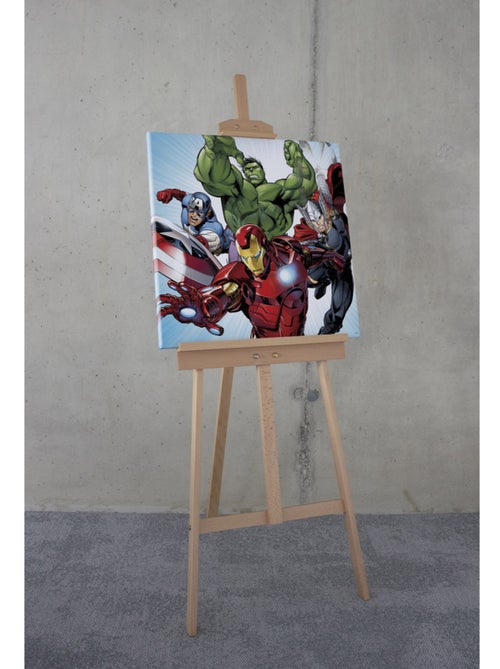 Tableau mural Marvel Avengers Teampower 60x60 cm - Kiabi