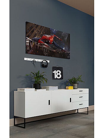Tableau mural marvel spider-man landing 60x90 cm