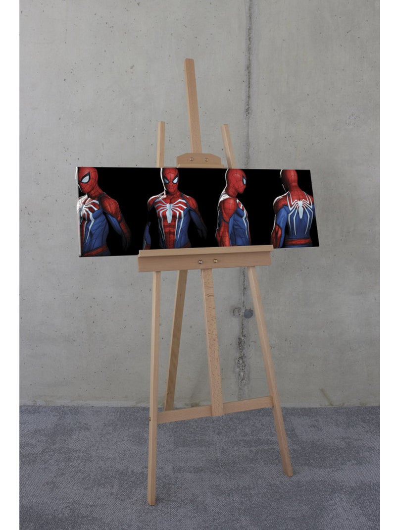 Tableau mural marvel spider-man portrait photos 30x90 cm Multicolore - Kiabi