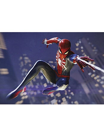 Tableau mural marvel spider-man web shoot 40x60 cm