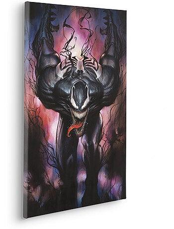 Tableau mural marvel venom attack 60x40 cm