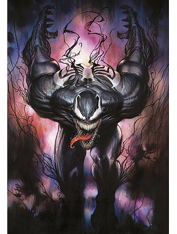 Tableau mural marvel venom attack 60x40 cm