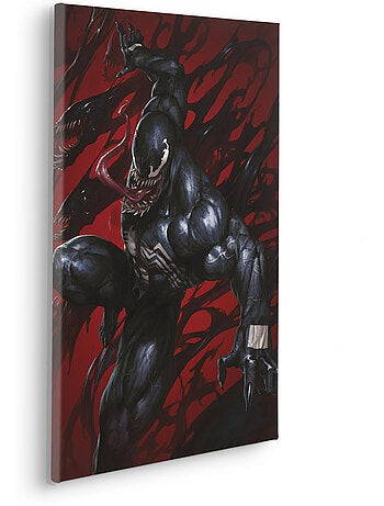 Tableau mural marvel venom symbiont red 60x40 cm