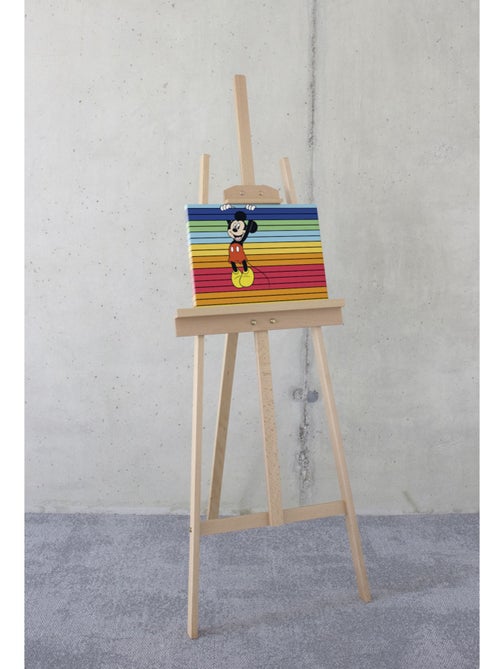 Tableau mural mickey band of color 40x30 cm - Kiabi