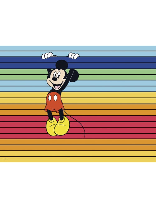 Tableau mural mickey band of color 40x30 cm - Kiabi