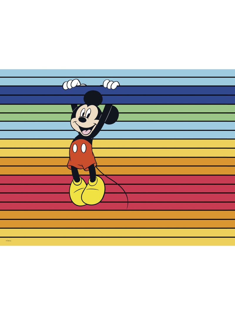 Tableau mural mickey band of color 40x30 cm Multicolore - Kiabi
