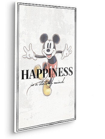 Tableau mural mickey be kind 60x40 cm