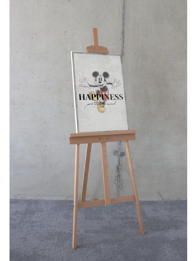Tableau mural mickey be kind 60x40 cm Multicolore - Kiabi