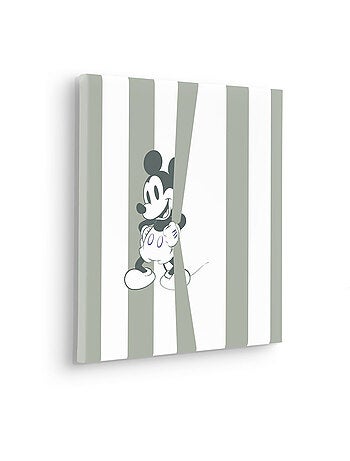 Tableau mural mickey be yourself 40x40 cm