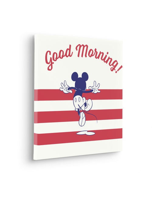 Tableau mural mickey good morning 40x40 cm - Kiabi Tableau mural mickey good morning 40x40 cm - Kiabi