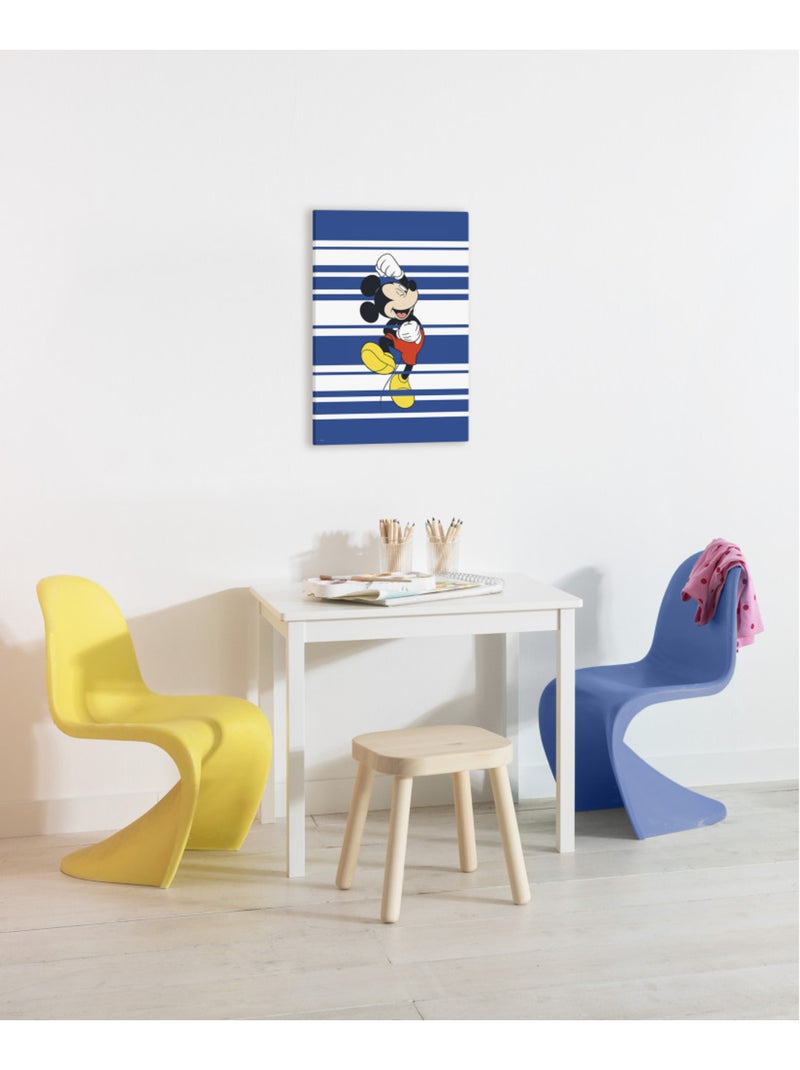 Tableau mural mickey rockstar 60x40 cm Multicolore - Kiabi