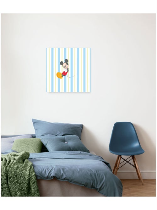 Tableau mural mickey sweet dreams 40x40 cm - Kiabi