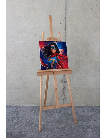 Tableau mural miss marvel 40x40 cm