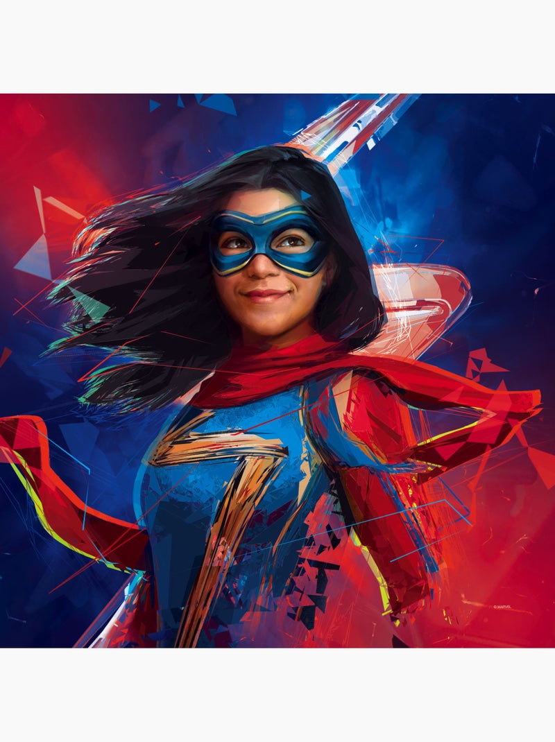 Tableau mural miss marvel 40x40 cm Multicolore - Kiabi
