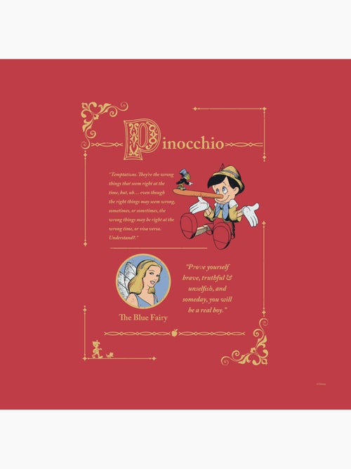 Tableau mural pinocchio 40x40 cm - Kiabi Tableau mural pinocchio 40x40 cm - Kiabi